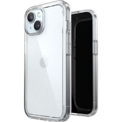 Speck - Gemshell Grip Case for Apple iPhone 15 / 14 / 13 / iPhone 16e / iPhone 17e - Clear