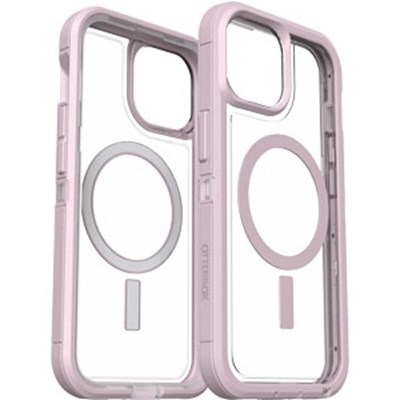 OtterBox iPhone 15 / iPhone 14 / iPhone 13 / iPhone 16e Defender Pro XT Clear MagSafe Case - Mountain Frost