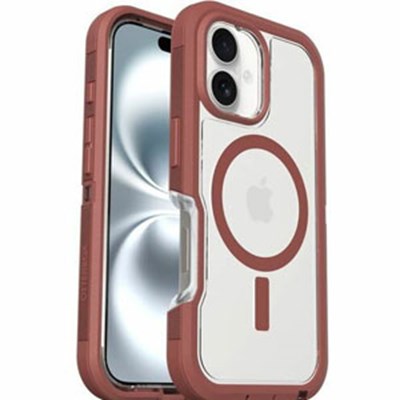 OtterBox iPhone 16 Defender Pro XT Clear MagSafe Case - Dust Bowl