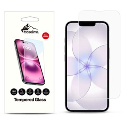 baseline Tempered Glass Screen Protector (2.5D) for Apple iPhone 17e / 16e / 14 / 13 / 13 Pro - Clear