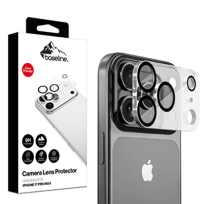 baseline Tempered Glass Lens Protector (2.5D) for Apple iPhone 17 Pro Max - Clear
