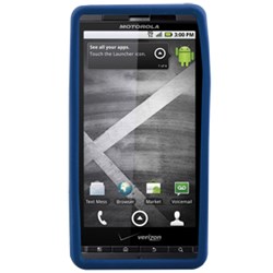 Motorola Compatible Premium Silicone Cover - Dark Blue10982NZ