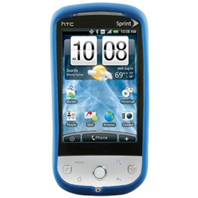HTC Compatible Premium Silicone Cover - Blue 10986NZ