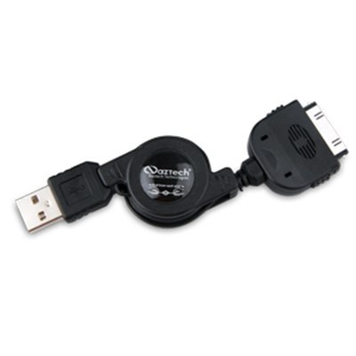 Apple Compatible Naztech Retractable USB Charger and Data Sync Cable 11084
