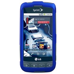 LG Compatible Premium Rubberized SnapOn Cover - Blue 11188NZ