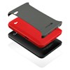 Samsung Compatible Naztech Vertex 3-Layer Covers - Gray and Red  11370NZ Image 2