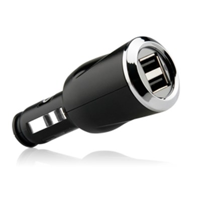 Naztech 1 Amp Gemini Dual USB Rapid Vehicle Charger  11436NZ