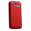 HTC Compatible Premium Rubberized SnapOn Cover - Red  11466NZ Image 1