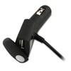 Naztech 1 Amp Micro USB Stealth Vehicle Power Adaptor with USB Port  11494NZ Image 1
