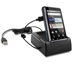 Motorola Compatible USB Docking Charging Cradle Kit with Battery Slot  11527NZ