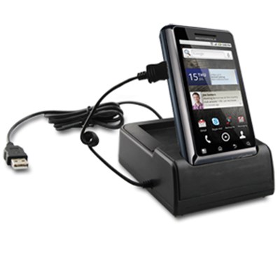 Motorola Compatible USB Docking Charging Cradle Kit with Battery Slot  11527NZ