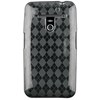 LG Compatible Premium TPU Checkered Cover - Smoke  11542NZ Image 1