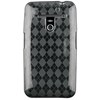 LG Compatible Premium TPU Checkered Cover - Smoke  11542NZ Image 1