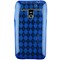 LG Compatible Premium TPU Checkered Cover - Blue  11544NZ Image 1