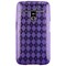 LG Compatible Premium TPU Checkered Cover - Purple  11546NZ Image 1