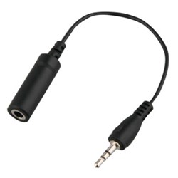 2.5mm Male To 3.5mm Female Stereo Adapter  11562NZ