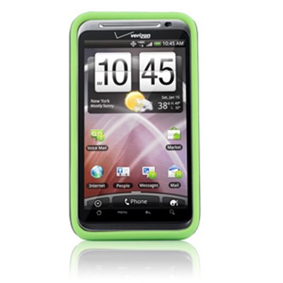 HTC Compatible Naztech Vertex 3-Layer Cell Phone Cover - Green 11617NZ