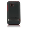 HTC Compatible Naztech Vertex 3-Layer Cell Phone Cover - Red 11620NZ Image 1