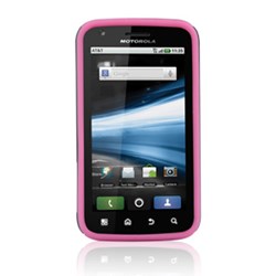 Motorola Compatible Naztech Vertex 3-Layer Cell Phone Cover - Pink 11623NZ