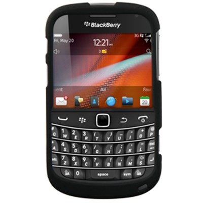 Blackberry Compatible Premium Rubberized SnapOn Cover - Black  11631NZ
