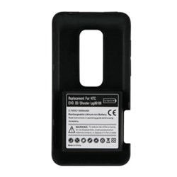 HTC Compatible Naztech 2500mAh Extended Battery and Door 11712NZ