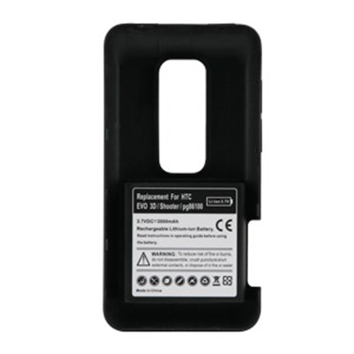 HTC Compatible Naztech 2500mAh Extended Battery and Door 11712NZ