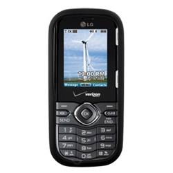 LG Compatible Rubberized SnapOn Cover - Black 11780NZ