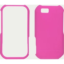 Motorola Compatible Soft Touch Snap-On Case - Hot Pink  317645