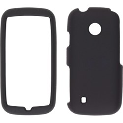 LG Compatible Soft Touch Snap-On Case - Black 348613