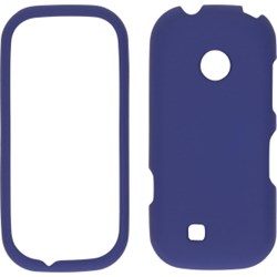 LG Compatible Soft Touch Snap-On Case - Dark Blue  348880