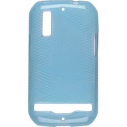 Motorola Compatible Criss Cross Dura-Gel Case - Turquoise  358777
