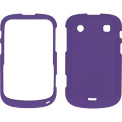Blackberry Compatible Soft Touch Snap-On Case - Purple  378868