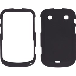 Blackberry Compatible Soft Touch Snap-On Case - Black  388652