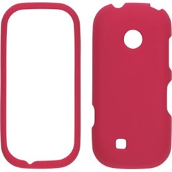 LG Compatible Soft Touch Snap-On Case - Dark Red  398510
