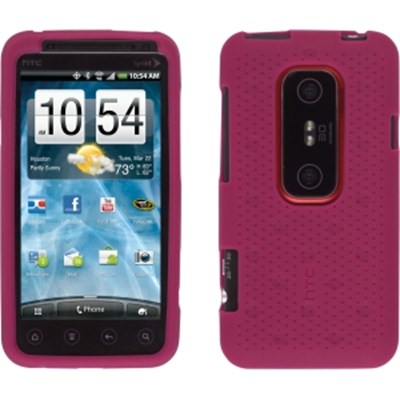 HTC Original Silicone Case - Raspberry  70H00425-07M