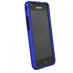 Samsung Compatible Rubberized Protective Cover - Dark Blue ATTAINRUBDKBL