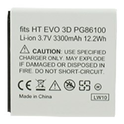 HTC Compatible Extended Lithium-Ion Battery  B4-HTPG86100-XT-BK