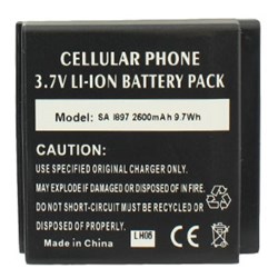 Samsung Compatible Extended Lithium-Ion Battery  B4-SAI897-XT-BK