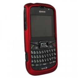 Kyocera Compatible Rubberized Protective Cover - Red BRIORUBRD