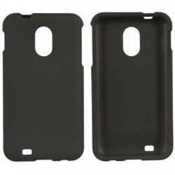 Samsung Compatible Rubberized Protective Cover - Black  EPICTOUCHRUBBK