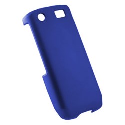 Blackberry Compatible Rubberized Snap-on Cover - Blue FS-BB9100-RBU