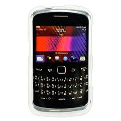 Blackberry Compatible Snap-on Cover - clear FS-BB9370-TCL