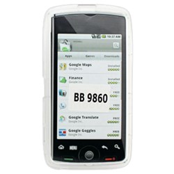 Blackberry Compatible Snap-on Cover - clear FS-BB9860-TCL