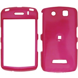 Blackberry Compatible Snap-on Cover - honey pink FS-BBSTORM-SPI