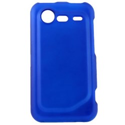 HTC Compatible Rubberized Snap-on Cover - Blue FS-HT6350-RBU