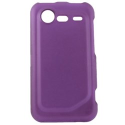 HTC Compatible Rubberized Snap-on Cover - Purple FS-HT6350-RPP