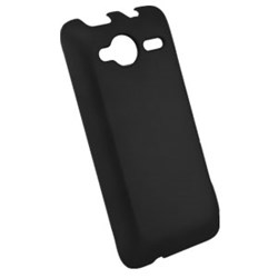 HTC Compatible Rubberized Snap-on Cover - Black FS-HTA7373-RBK