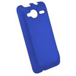 HTC Compatible Rubberized Snap-on Cover - Blue FS-HTA7373-RBU