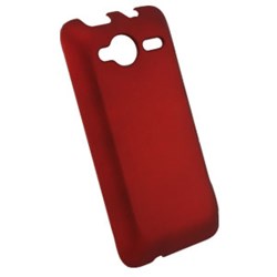 HTC Compatible Rubberized Snap-on Cover - Red FS-HTA7373-RRD