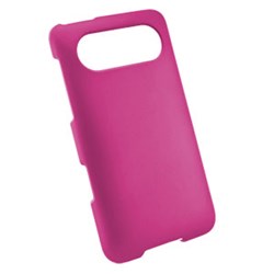 HTC Compatible Rubberized Snap-on Cover - Pink FS-HTHD3-RPI